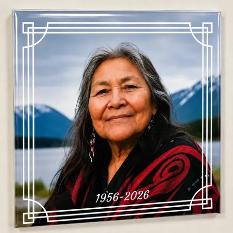 Memorial Magnets - Custom Text - Art Deco